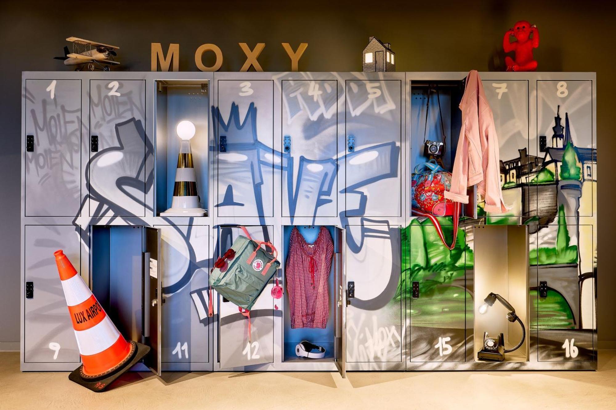 Moxy Luxembourg Airport Hotel Niederanven Luaran gambar